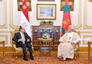 الموقع الرئاسي ينشر فيديو لقاء الرئيس السيسي مع سلطان عمان وجولته بالعاصمة الإدارية | صور وفيديو