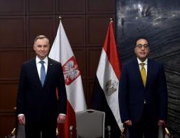 الرئيس البولندي يلتقي رئيس الوزراء على هامش فعاليات المنتدى الاقتصادي المصري - البولندي | صور