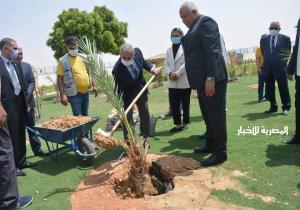 محافظ الوادي الجديد يستقبل رئيس الأكاديمية العربية للعلوم والتكنولوجيا والنقل البحري