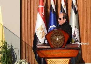 الرئيس السيسي يتفقد الأكاديمية العسكرية المصرية | صور وفيديو