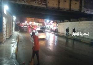 محافظ الإسكندرية يوجه بمتابعة موجة الأمطار والاستجابة لشكاوى المواطنين