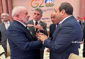 الرئيس السيسي يعقد عددا من اللقاءات الثنائية على هامش قمة العشرين بالهند