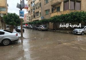 أمطار غزيرة على مدن وقري محافظة كفرالشيخ توقف الصيد وتقطع الكهرباء