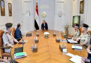 الرئيس السيسي يتابع المشروعات القومية للإنتاج الزراعي في منطقتي توشكي ومستقبل مصر