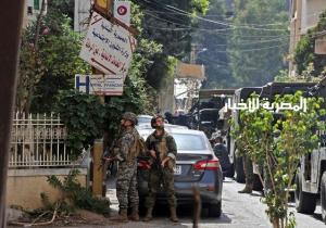 انتشار مكثف للجيش اللبناني في محيط قصر العدل وتصاعد وتيرة إطلاق النيران ببيروت