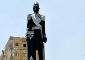 محافظ الإسماعيلية: لجنة من الثقافة لمتابعة إعادة لون تمثال الخديوي إسماعيل