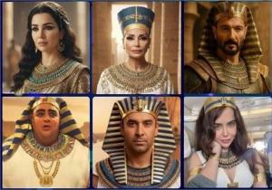 نجوم الفن يسحرون محبيهم بالزي الفرعوني قبل افتتاح المتحف المصري الكبير | صور