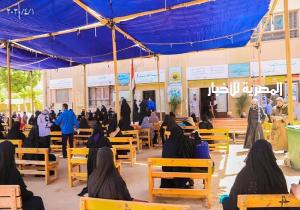 الهلال الأحمر بالدقهلية ينظم أصحاب المعاشات ويكافح فيروس كورونا