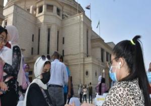 جامعة القاهرة تنظم حملة توعوية لمنسوبيها حول مرض السكر / صور