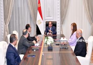 الرئيس يطّلع على الجهود المكثفة الرامية إلى توطين صناعة النقل والسكك الحديدية في مصر
