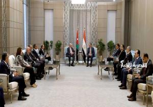 رئيس الوزراء يُشيد بما تشهده العلاقات المصرية ـ الأردنية من تطور مستمر