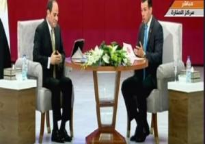 بدء جلسة "اسأل الرئيس" فى ختام فعاليات المؤتمر الوطنى الثامن للشباب