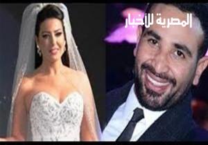 رسميا.. زواج أحمد سعد من سمية الخشاب