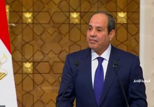 الرئيس السيسي يؤكد دعم مصر الكامل لاحتياجات التنمية المشروعة لدول حوض النيل