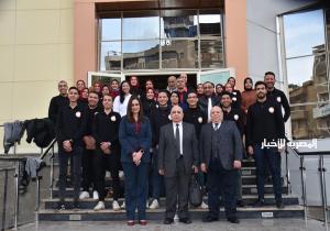 محافظ البحيرة يستقبل مستشار اكاديمية ناصر العسكرية العليا
