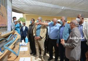 وزيري الري والزراعة يتفقدان مشروع تحويل ٨٥ بئر جوفي بإستخدام الطاقة الشمسية