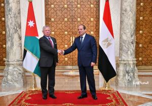 الملك عبد الله يؤكد تقدير الأردن لمصر على المستويين الرسمي والشعبي