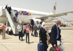 مطار مرسى علم يستقبل 14 رحلة سياحية بداية من اليوم..و38 من كازاخستان فى مارس
