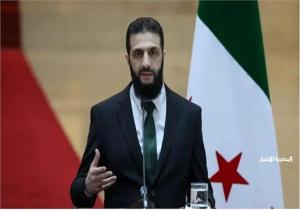 «الشرع» يشدد على وحدة سوريا واحتكار السلاح بيد الدولة.. وهيئة للعدالة الانتقالية