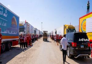 «القاهرة الإخبارية»: إدخال 37 عربة إسعاف و1788 طن وقود و3391 طن أدوية و17226 طن مواد غذائية إلى قطاع غزة