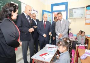 وزير التعليم ومحافظ كفر الشيخ يتفقدان مدرستين ضمن الجولات الميدانية منذ انطلاق العام الدراسي | صور