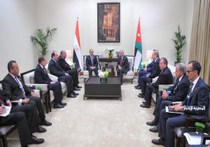 الرئيس السيسي يلتقي العاهل الأردني ويؤكدان قوة وعمق العلاقات التاريخية الممتدة بين البلدين