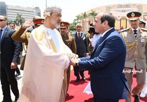 وكالة الأنباء العمانية: الرئيس السيسي يودع السلطان هيثم بعد زيارته للقاهرة