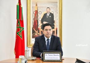 المغرب يجدد التأكيد على انخراطه الراسخ لفائدة السلم الإقليمي (وزير الخارجية المغربي ناصر بوريطة)