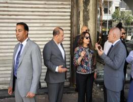وزيرة التنمية المحلية: شارع إبراهيم باشا بمصر الجديدة للمشاة فقط | صور