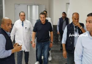 وزير الصحة يتفقد مجمع الإسماعيلية الطبي ويوجه بسرعة الاستجابة لطلبات المواطنين |صور