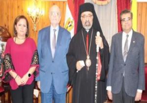 بطريرك الأقباط الكاثوليك يستقبل مجلس أمناء كنائس الشرق الأوسط
