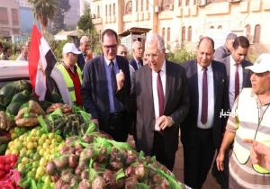 وزير الزراعة يطلق أكبر قافلة منافذ متحركة بالسلع الغذائية لشمال سيناء تنفيذًا لتوجهيات الرئيس