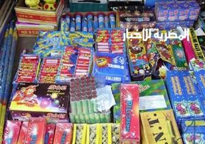 ضبط 4485 قطعة ألعاب نارية معروضة للبيع في الغربية
