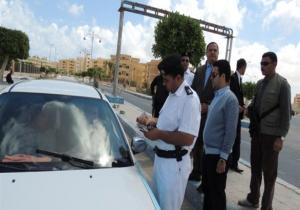 بالسيدة عائشة ضبط 4 سائقين يتعاطون المخدرات في حملة مرورية 