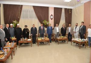 محافظ الدقهلية يستقبل المهنئين من القيادات التنفيذية والدينية والشعبية بمناسبة عيد الأضحى