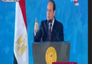 السيسي: "المصريين جبروا بخاطرى فى ظل ما شهدناه من ملحمة فى الأيام الماضية"
