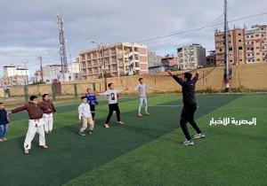 شباب كفر الشيخ يواصلون تفعيل مبادرة رياضة 7 صباحاً