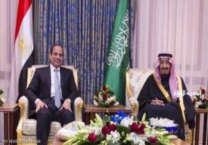 العاهل السعودي يبحث مع السيسي العلاقات الثنائية