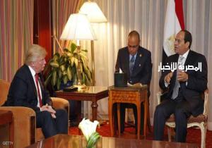 ترامب يهنئ السيسي على ثقة الشعب المصري