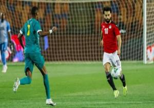 محمد صلاح يحتفل بتأهل منتخب مصر لأمم أفريقيا 2022